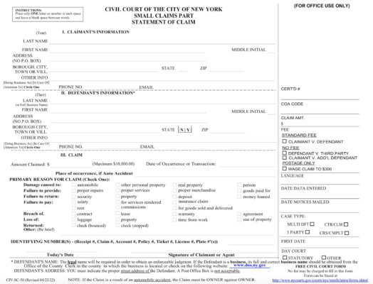 518-956-5673纽约小额法庭起诉快速索要赔偿/债务/押金插图